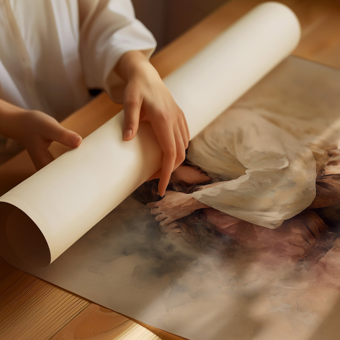 Comfort Found In Gentle Arms