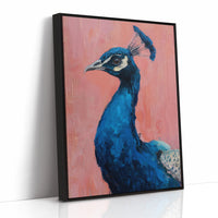 A Regal Gaze in Turquoise