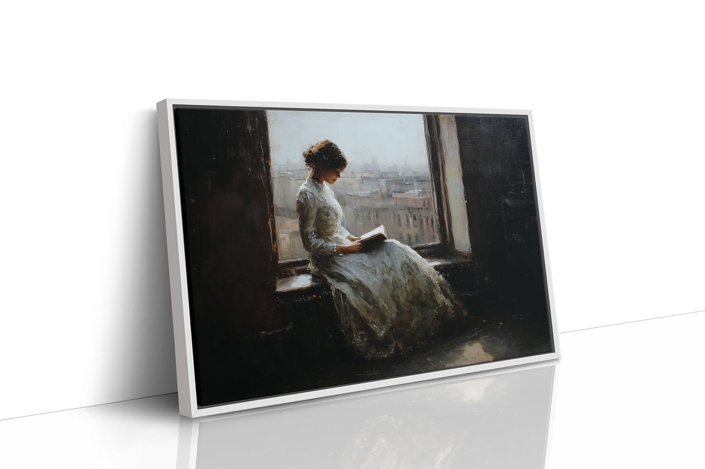 Pages Between Window Light