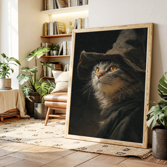 The Enigmatic Feline Mage