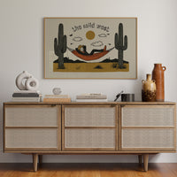 Saguaros Share Their Afternoon Peace