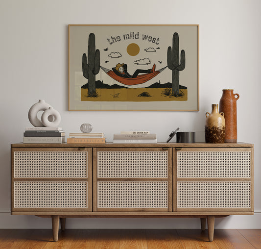 Saguaros Share Their Afternoon Peace