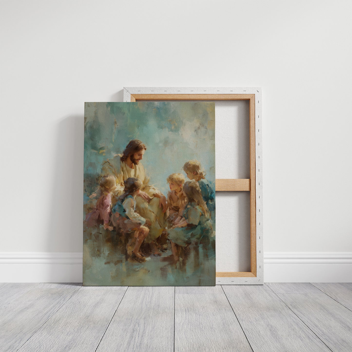 Gentle Teacher Amid Turquoise Haze