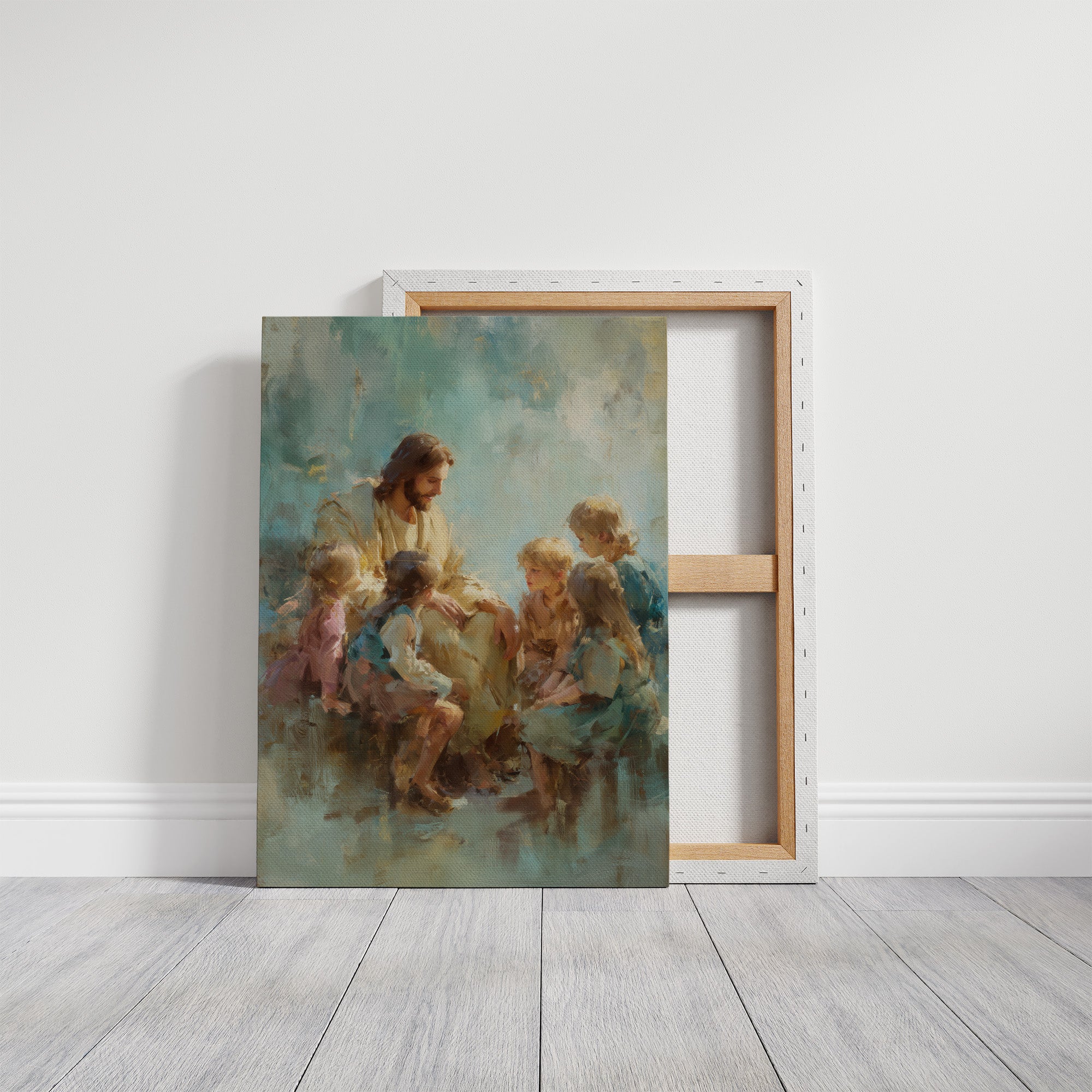 Gentle Teacher Amid Turquoise Haze