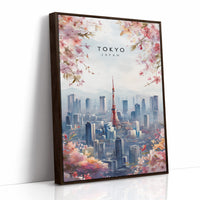 Cherry Blossoms Crown Tokyo's Steel Heart