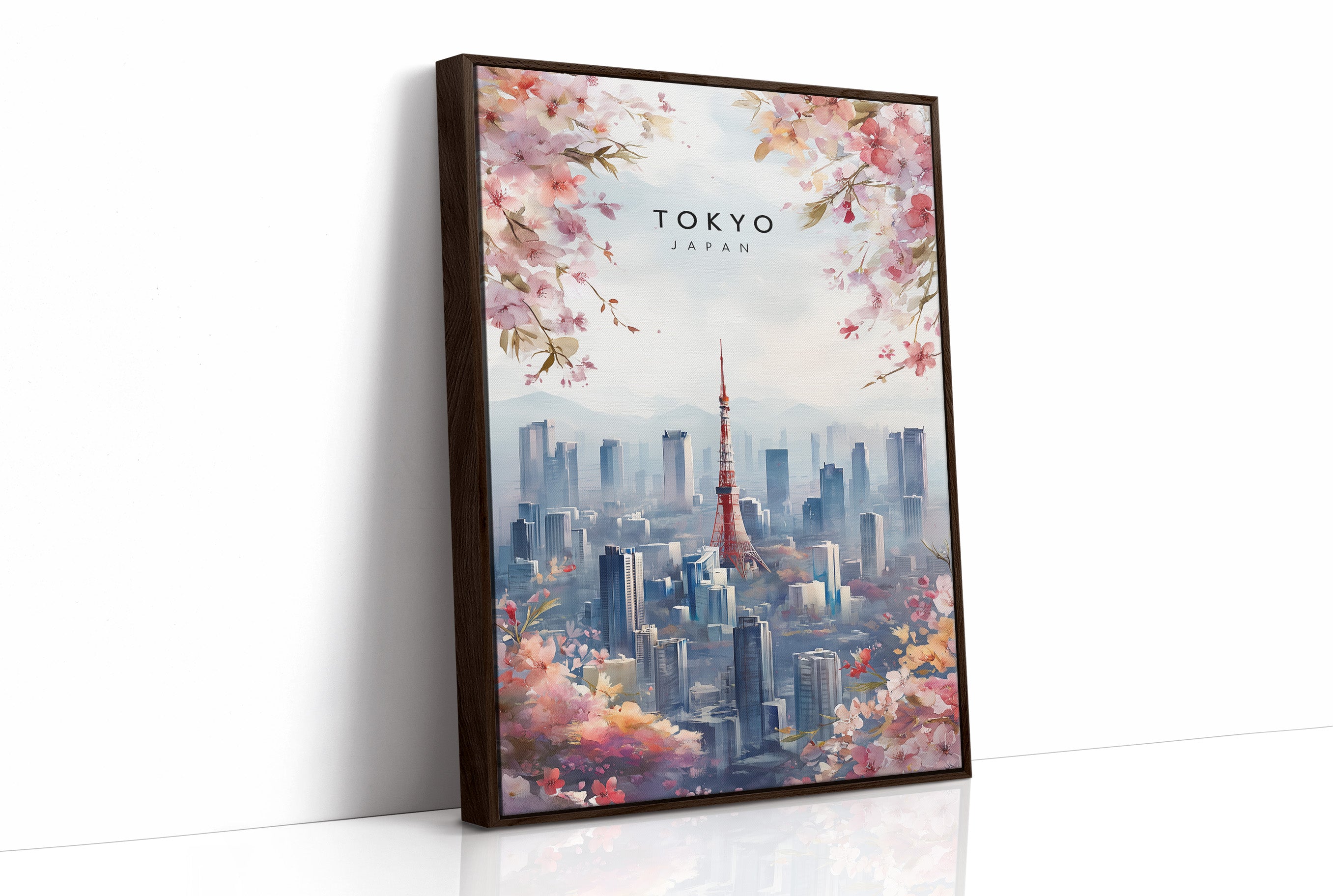 Cherry Blossoms Crown Tokyo's Steel Heart