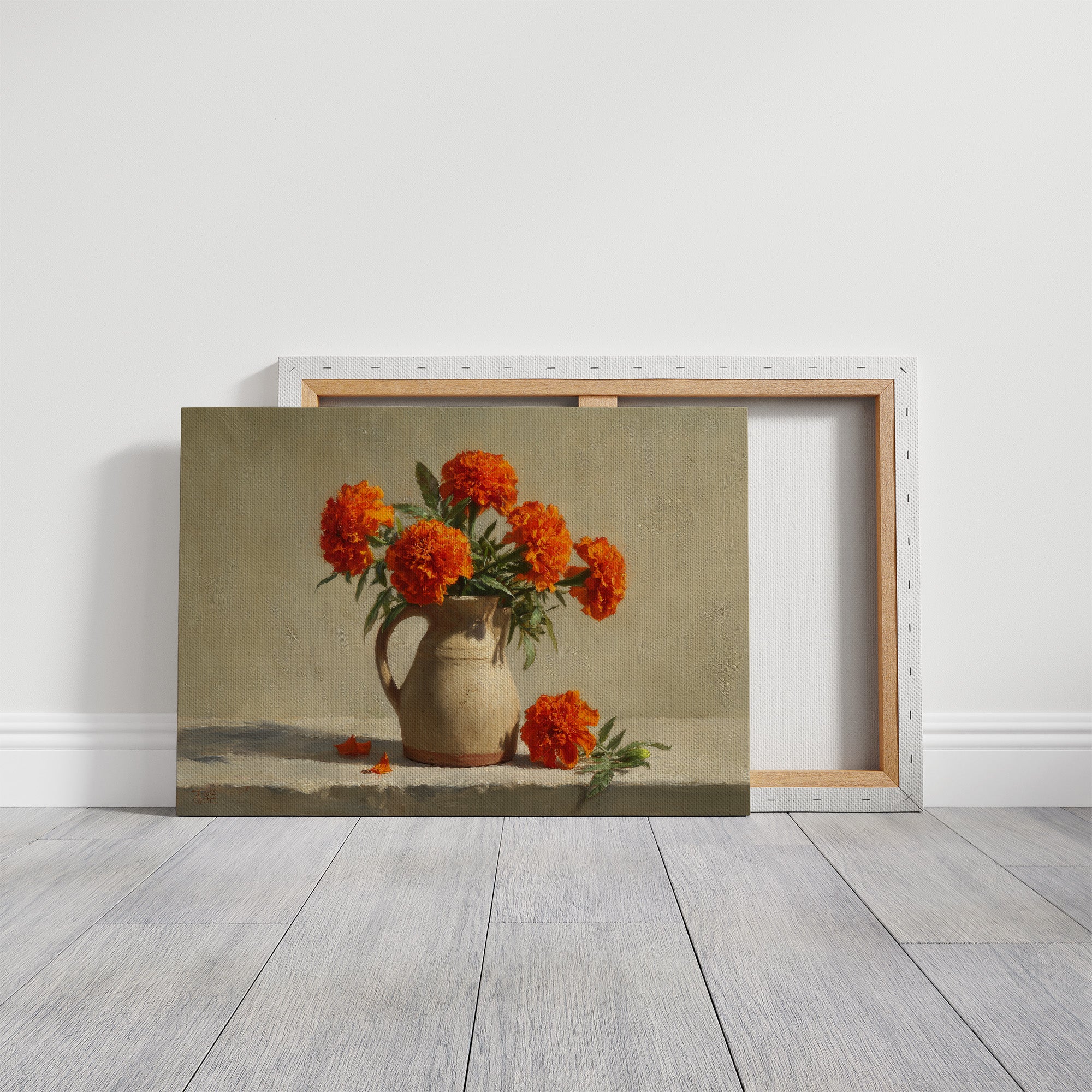 Marigolds in Quiet Light