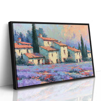 Lavender Fields, Tuscan Sunset