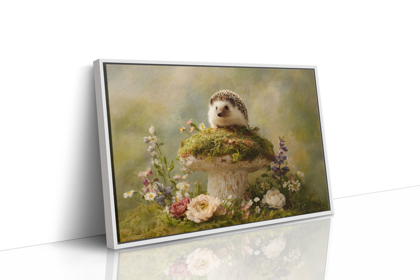 Tiny Guardian Of Mossy Throne