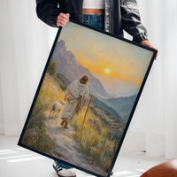Jesus the Good Shepherd – Inspirational Christian Wall Art Print
