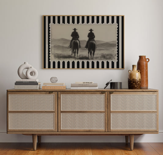 Morning Dust Carries Ranch Tales West