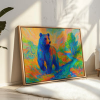 Chromatic Bear by the Riverbend