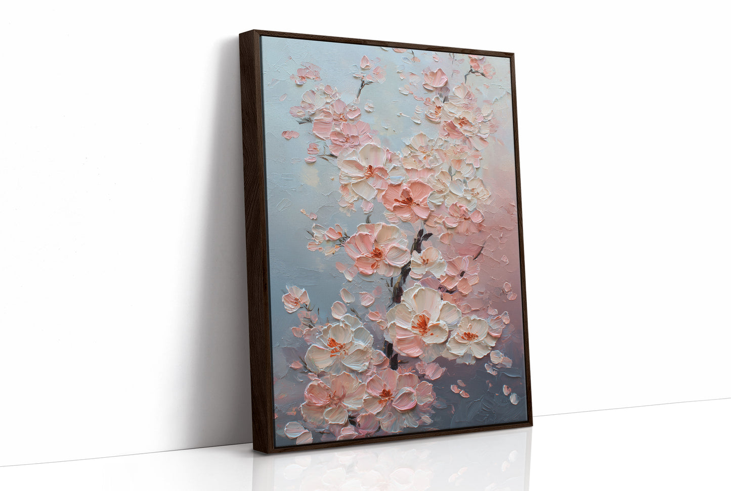 Blush Petals Dance In Spring