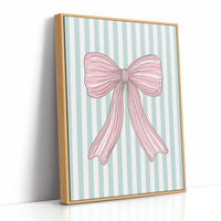 Sketched in Pink, Tied With Care