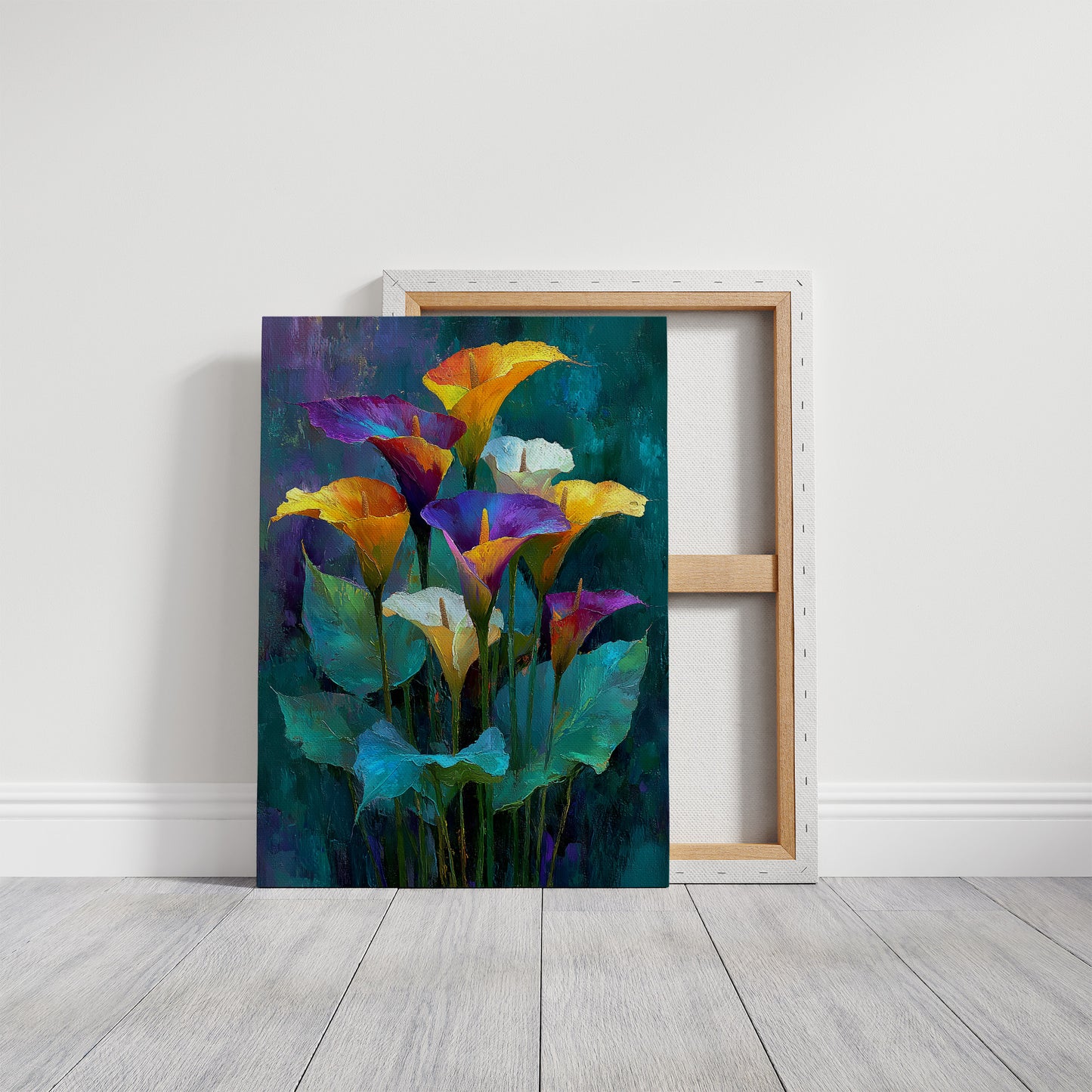 Calla Lilies in Full Color