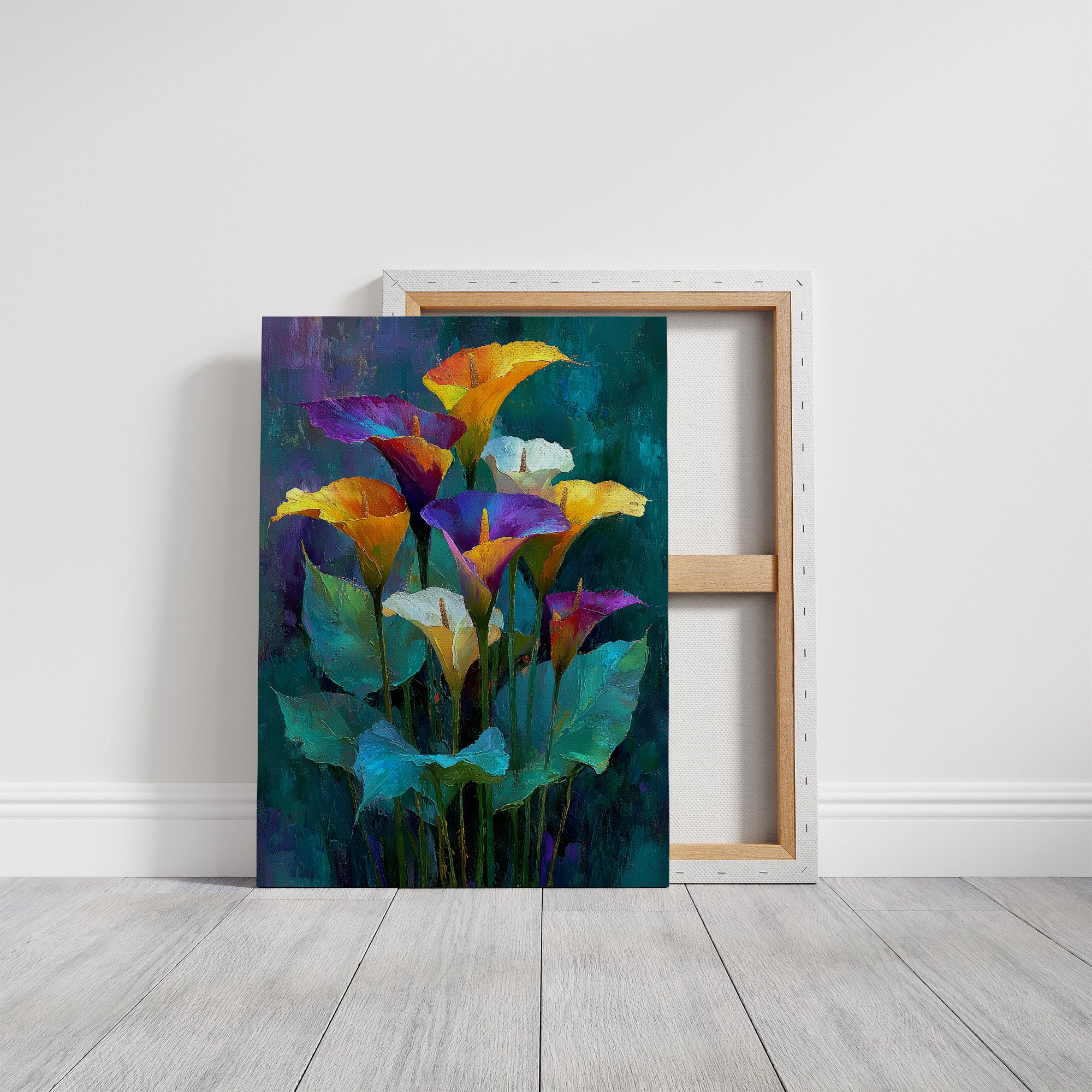 Calla Lilies in Full Color