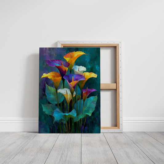 Calla Lilies in Full Color
