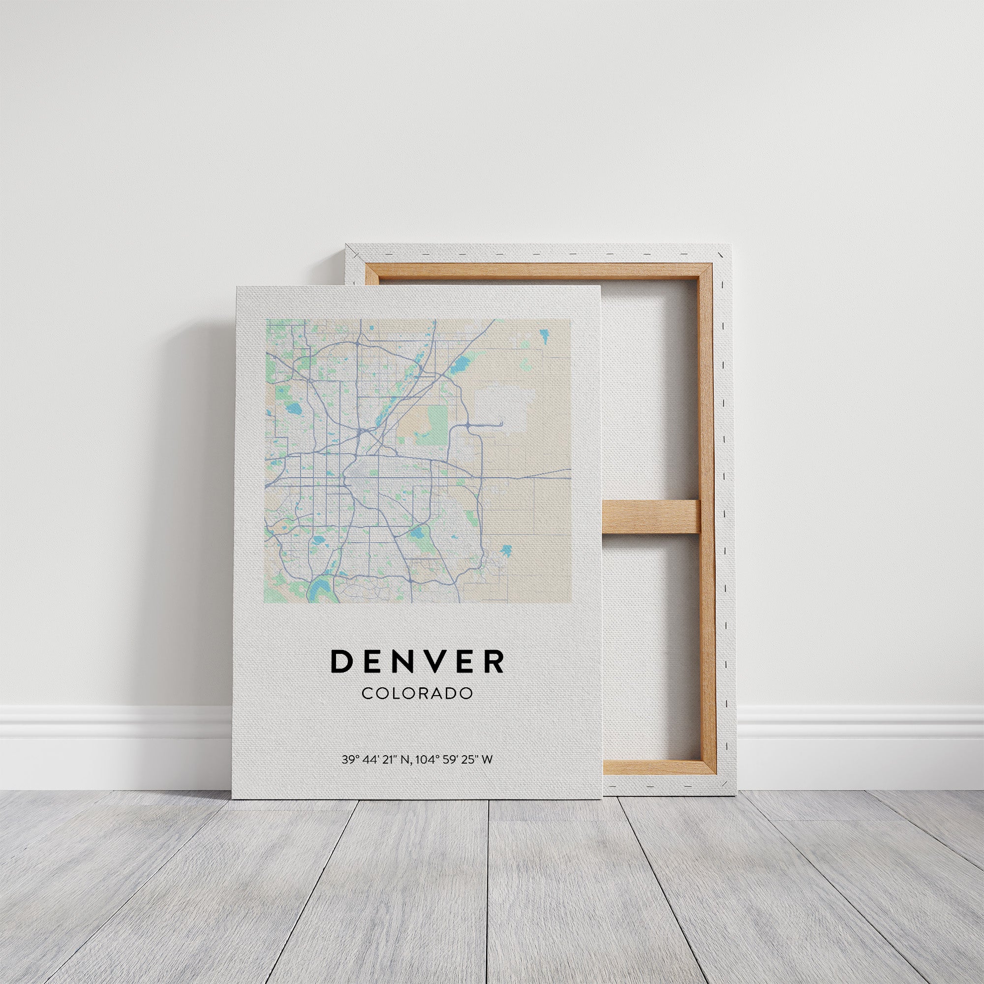 Denver, Mapped in Mint