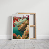 Sunlit Cliffs of Capri