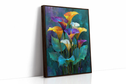 Calla Lilies in Full Color
