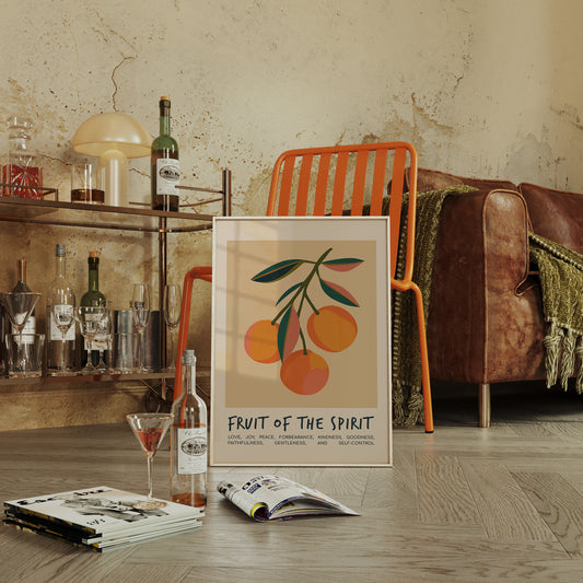 Fruit of the Spirit Citrus Branch Print