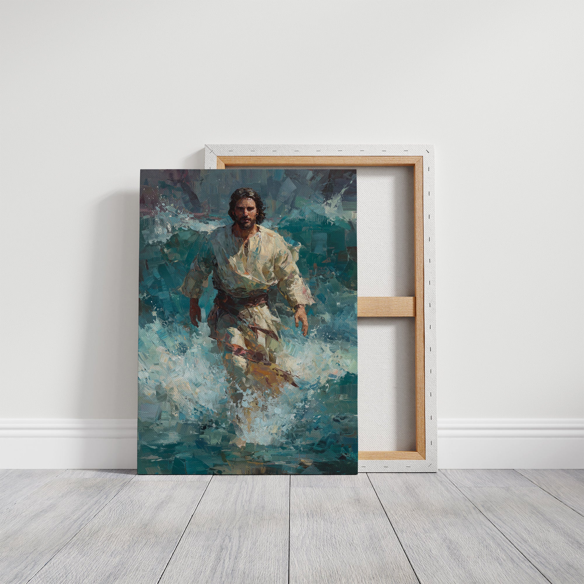 Tempest Walker Through Azure Depths