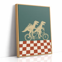 Two Rexes, One Bicycle