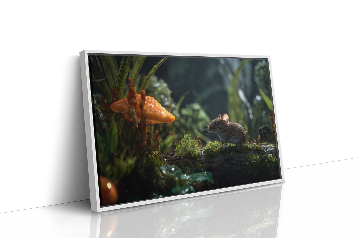 Tiny Explorer Meets Fairy Mushroom