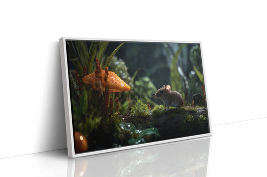 Tiny Explorer Meets Fairy Mushroom