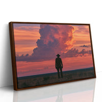 Cowboy at Dusk
