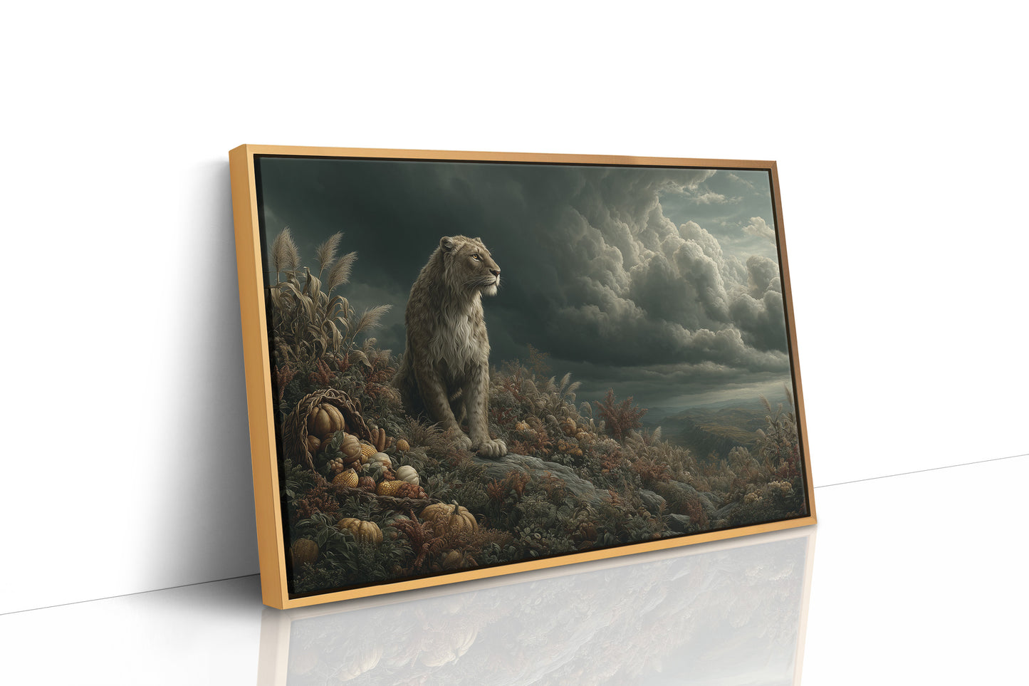Lion Watch Over the Harvest