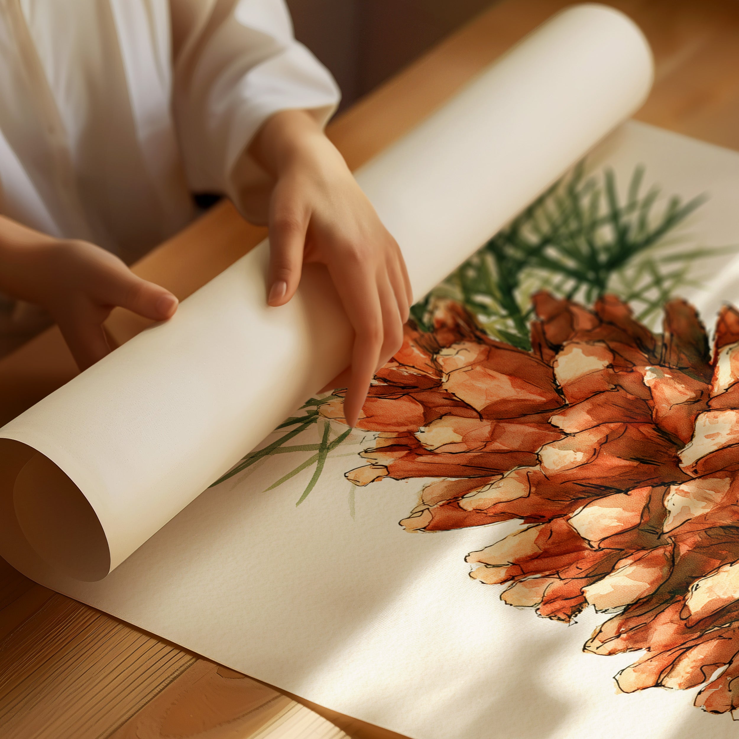 Pinecone Study No. 1