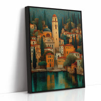 Twilight on the Italian Lake