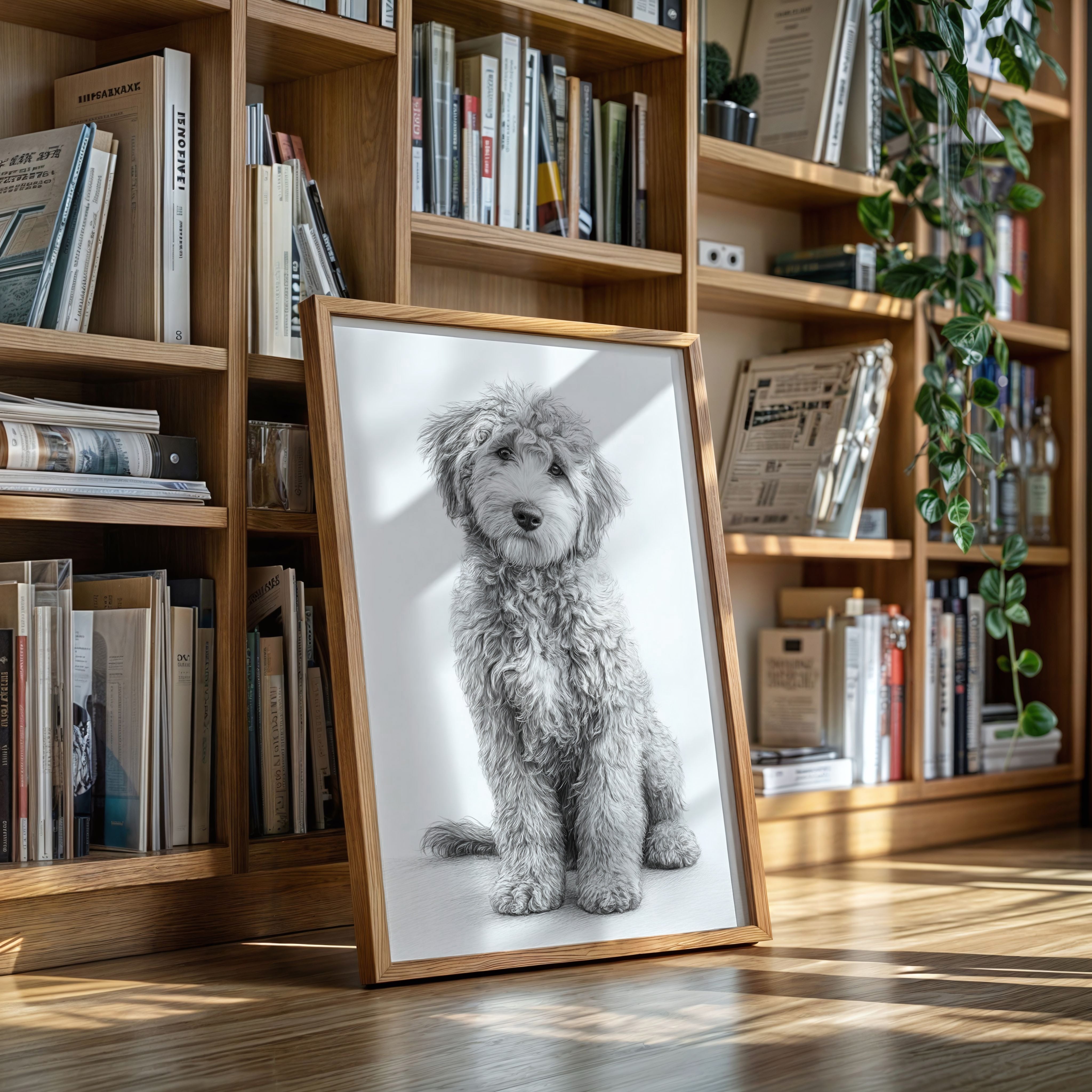 Curly Coat and Kind Eyes