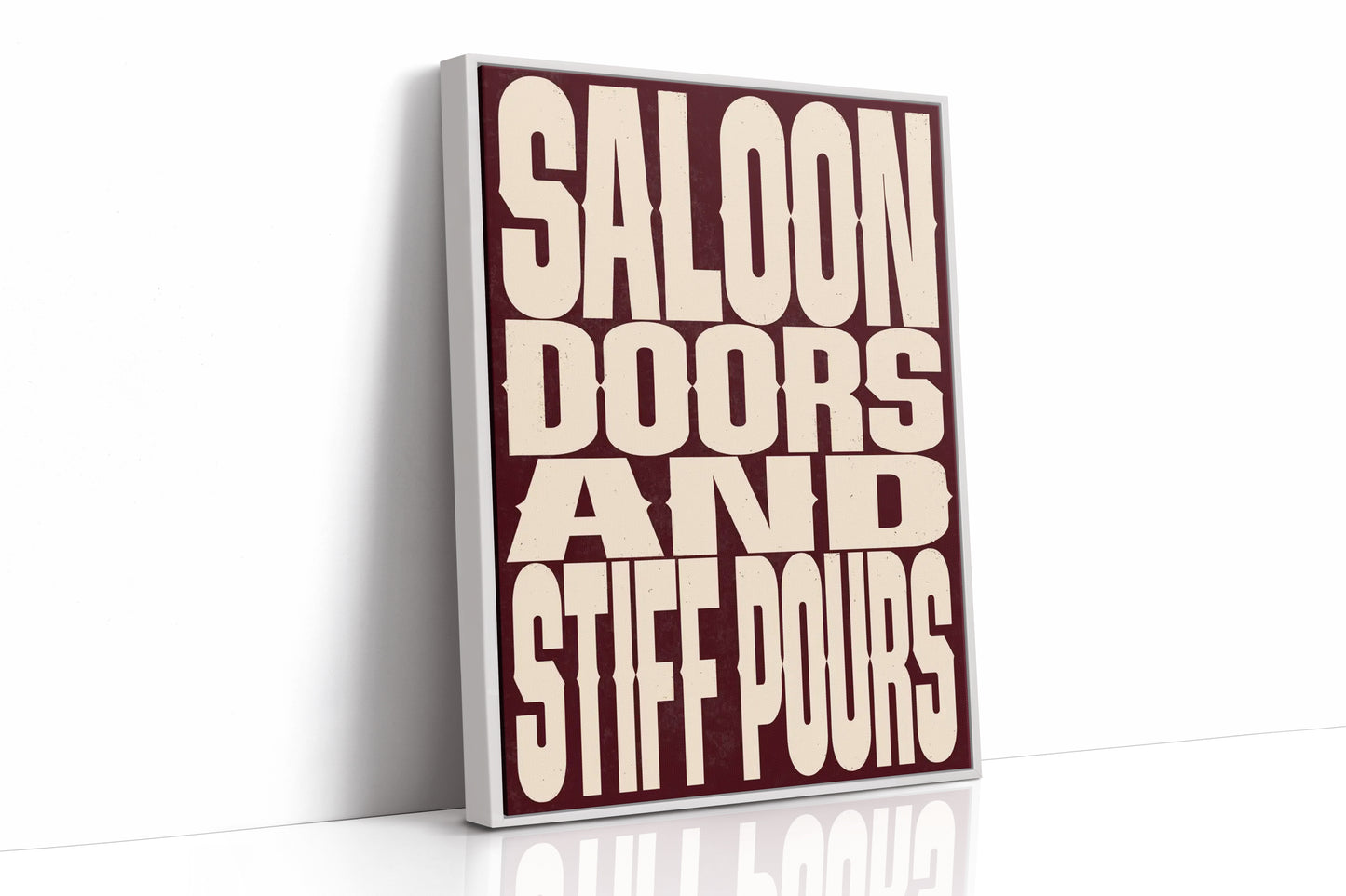 Saloon Doors and Stiff Pours