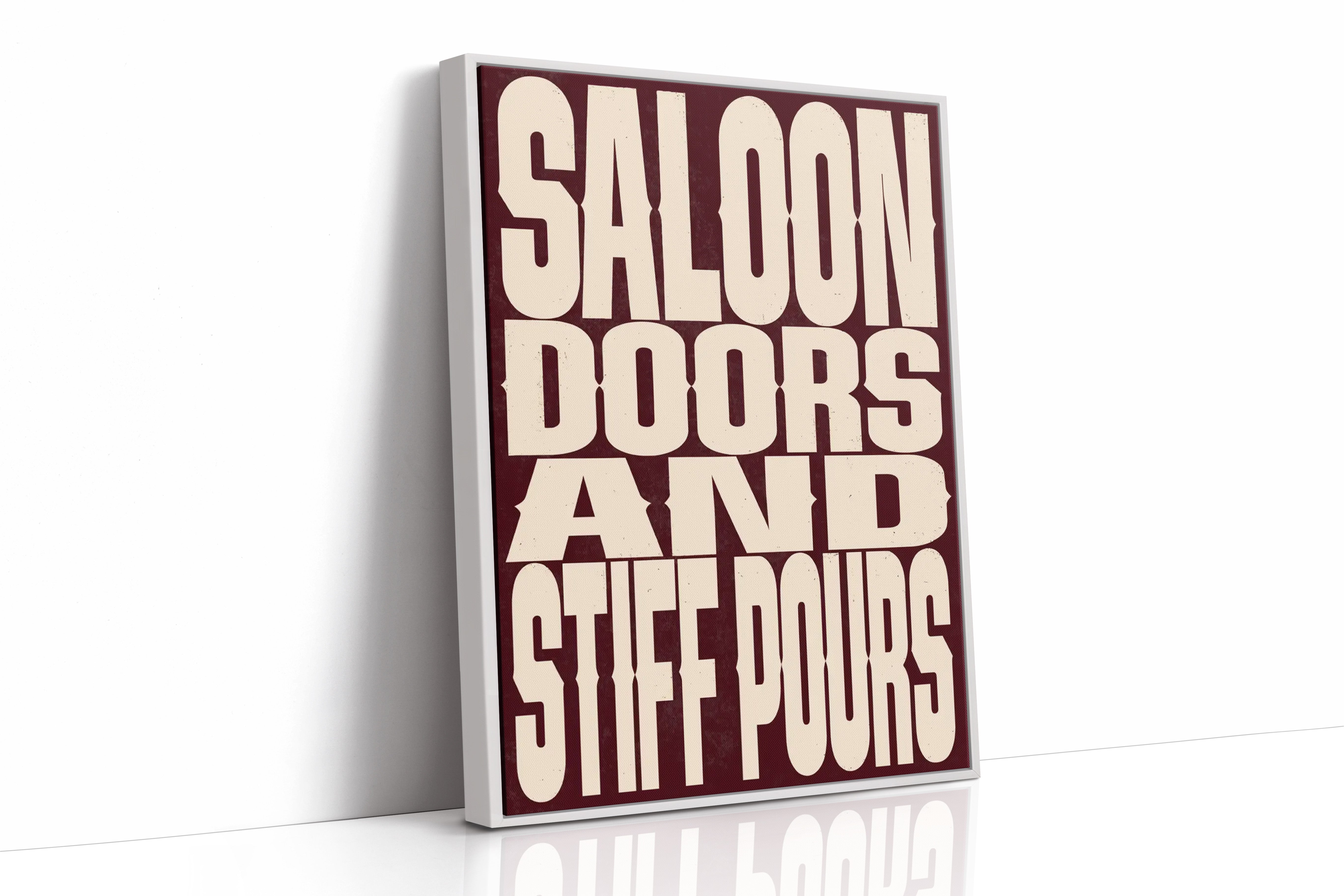 Saloon Doors and Stiff Pours