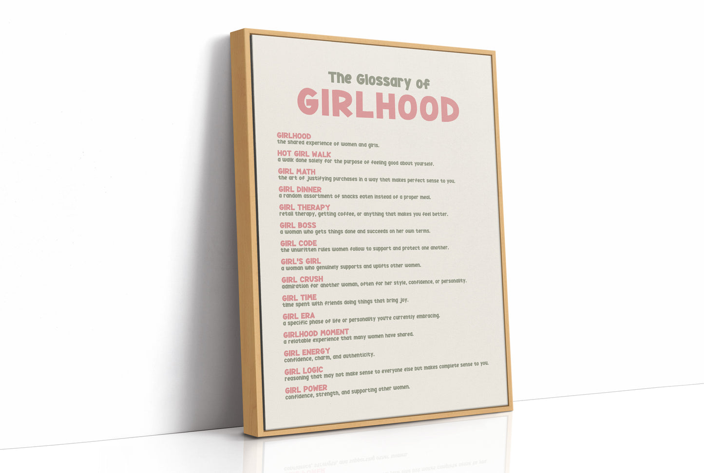 The Glossary of Girlhood