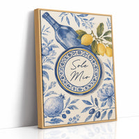 Sole Mio Tablescape (Blue & White)