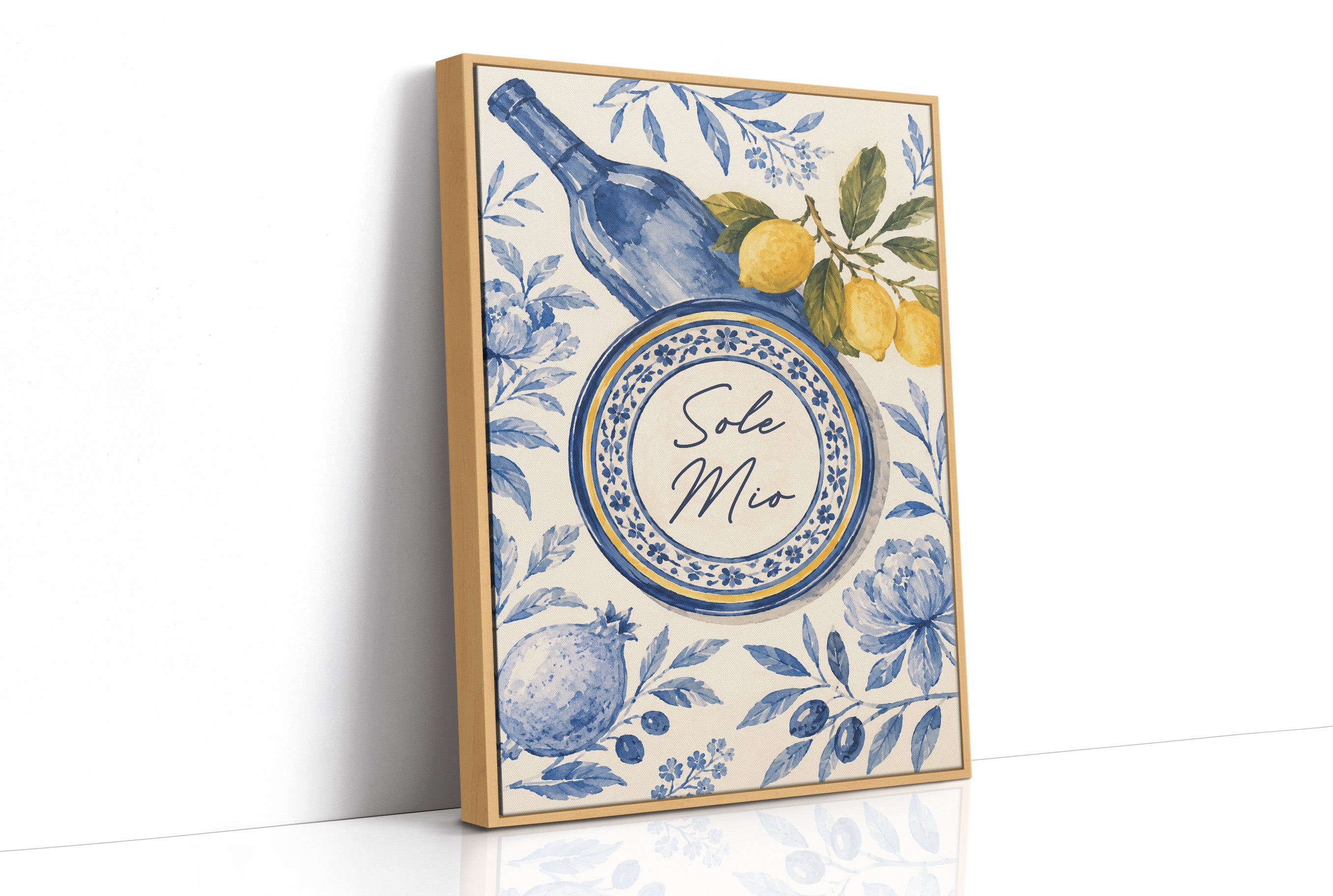 Sole Mio Tablescape (Blue & White)
