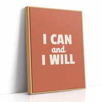 I Can And I Will