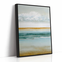 Where Waves Kiss Golden Sands