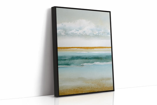 Where Waves Kiss Golden Sands