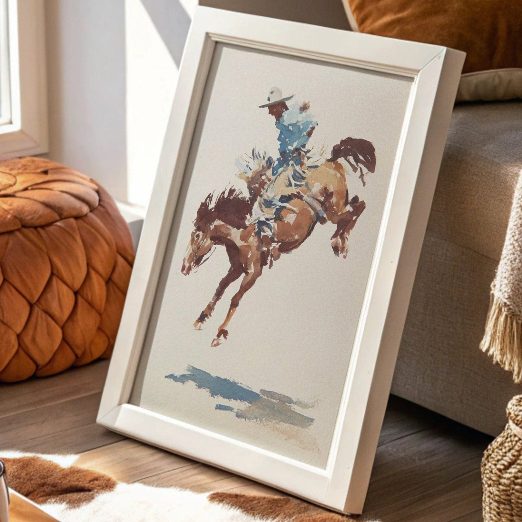 Bronc Tales Dance Through Sky