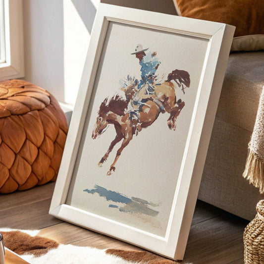 Bronc Tales Dance Through Sky