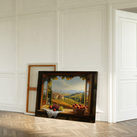 Autumn's Bounty Through Tuscan Windows