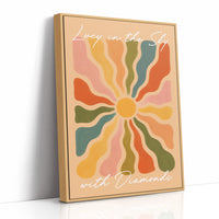 Groovy Sunburst Rays