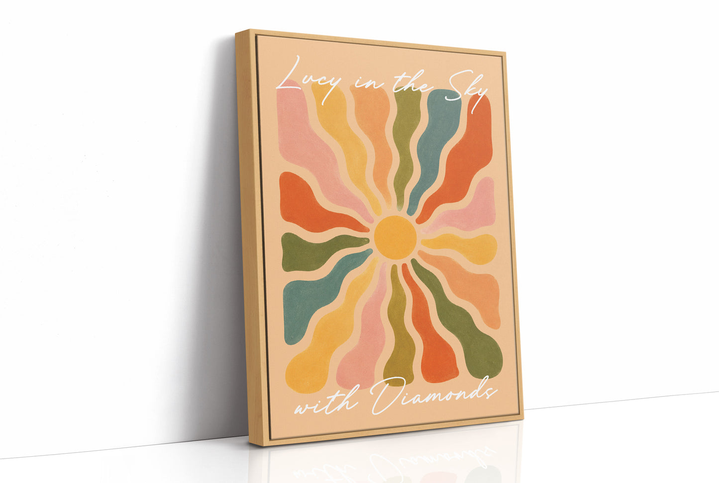 Groovy Sunburst Rays
