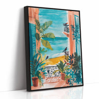 Balcony Echoes of Sunlit Shores