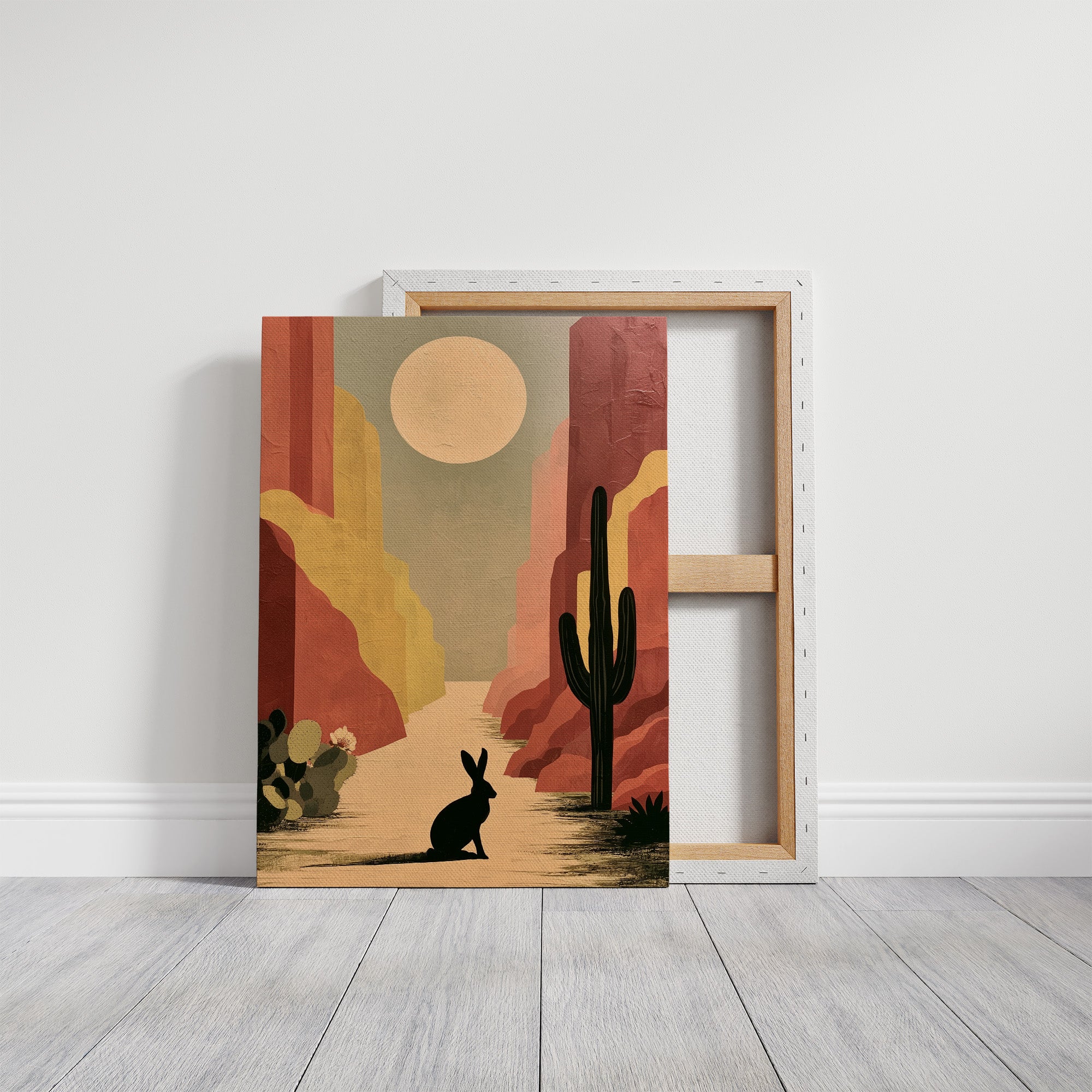 Jackrabbit Waits Out the Moon