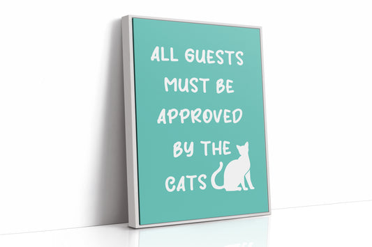 Entrance Requires Feline Approval